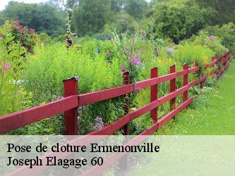 Pose de cloture  ermenonville-60950 Joseph Elagage 60