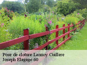 Pose de cloture  lannoy-cuillere-60220 Joseph Elagage 60