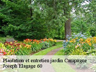 Plantation et entretien jardin  campagne-60640 Joseph Elagage 60